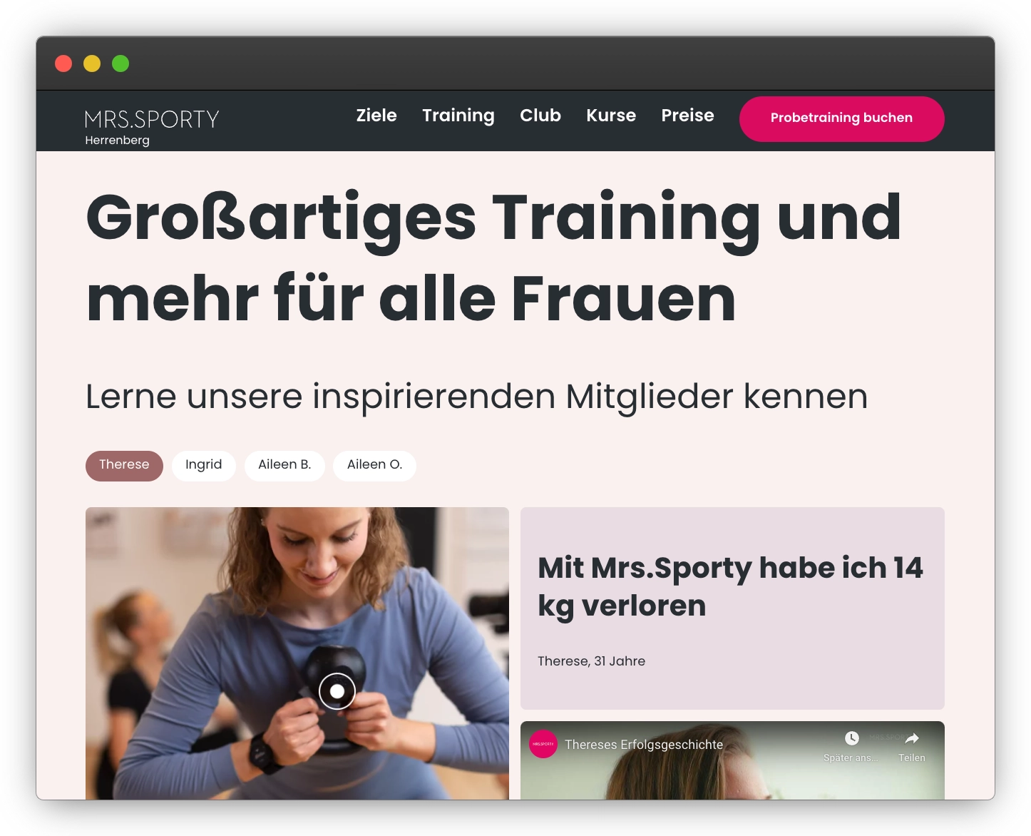Mrs. Sporty Herrenberg